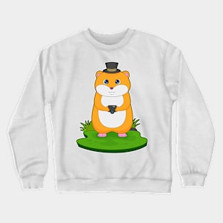 Hamster Photographer Camera Crewneck Sweatshirt